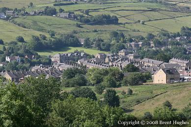 View of nearby town