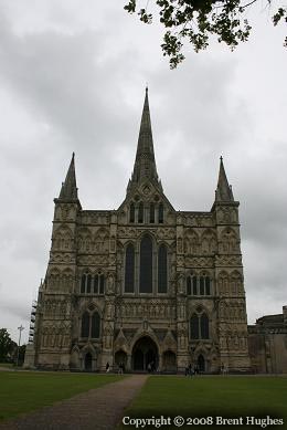 Salisbury Cathedral tall shot