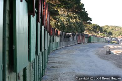 Beach Huts at The Needles